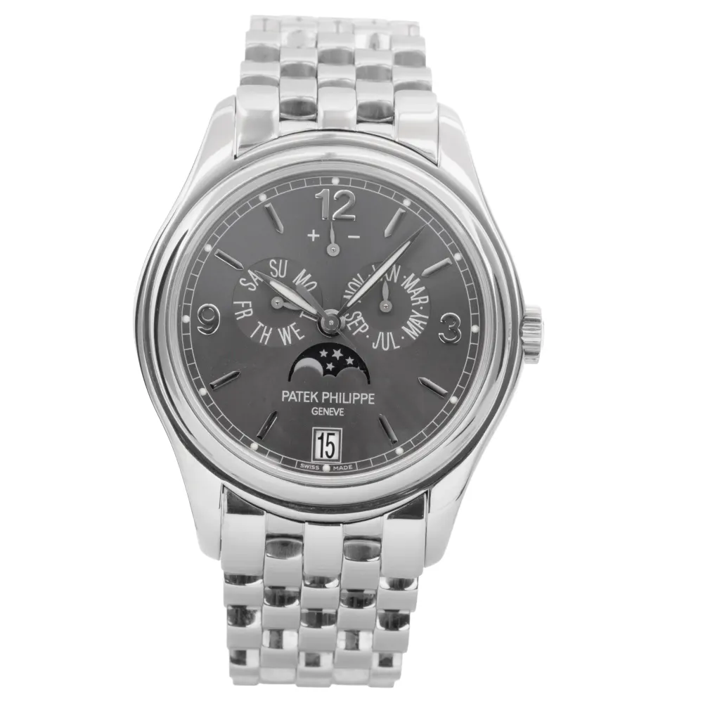 Patek Philippe Complications 5146/1G-010 — 2014 — Very good in Grey Quarter Arabic – Pre-owned watches