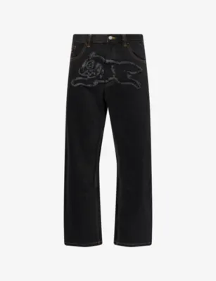 ICECREAM Running Dog Double Scoop Straight-Leg Denim Jeans