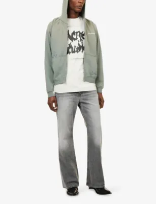 ACNE STUDIOS Fupiter U Stamp Zip-up Cotton Hoody - L/M detail 2