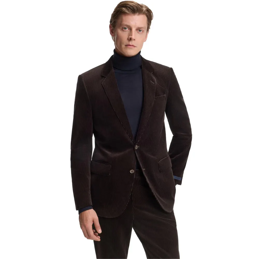 Boss x BECKHAM Striped Blazer detail 2