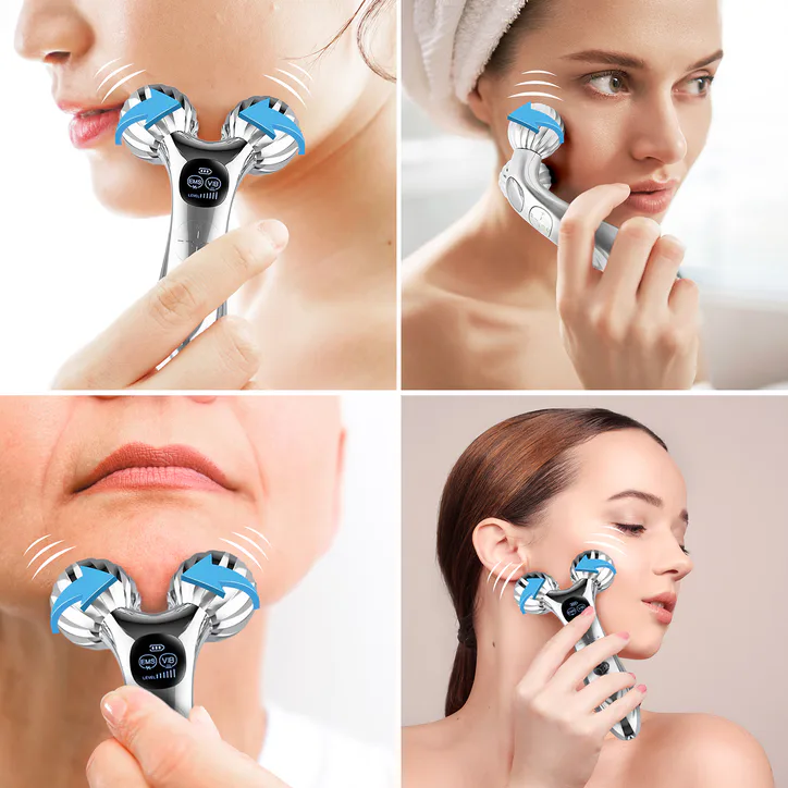 Rio 3D Face & Body Roller Massager detail 2