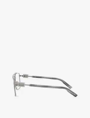 DOLCE & GABBANA DG1368 Square-Frame Metal Eyeglasses detail 2