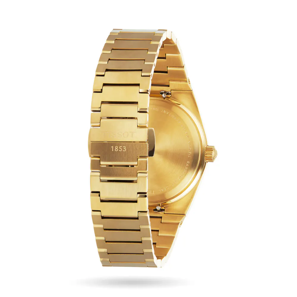 Tissot PRX 35mm Unisex Watch Gold detail 3