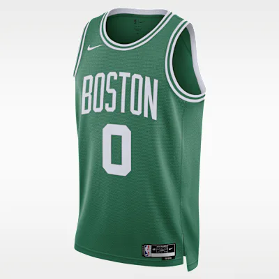 Nike Boston Celtics Jayson Tatum Icon Edition 2022/23 Men's Dri-FIT NBA Swingman Jersey - Clover