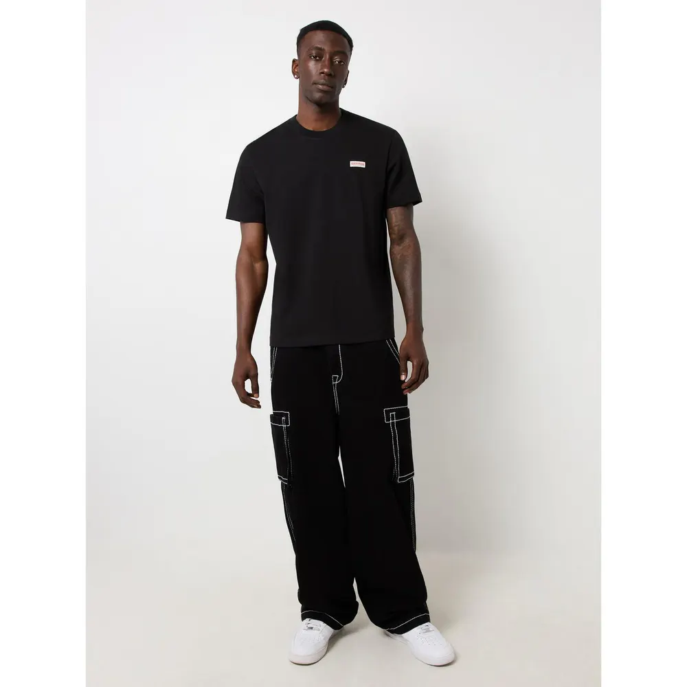 True Religion Men's Regular Fit Logo T-Shirt in Black – Clothing