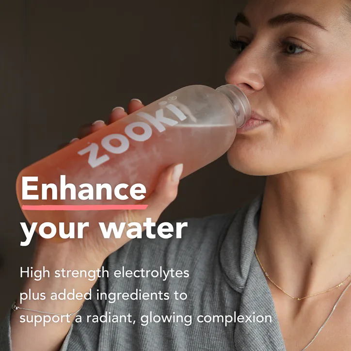 Zooki Electrolytes+ Skin Radiance, Pomegranate Flavour 30 Sachets detail 3
