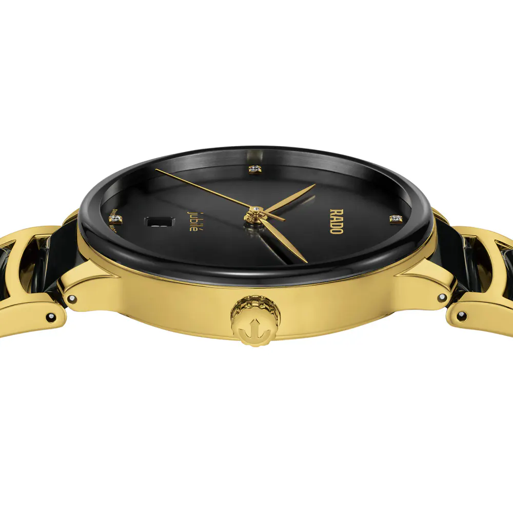 Rado Centrix Diamonds 39.5mm in Black, additional product view 3