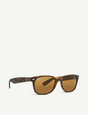 RAY-BAN RB2132 New Wayfarer tortoiseshell sunglasses detail 3
