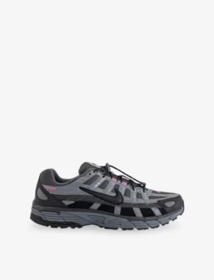 For Him P-6000 Mesh Trainers - 8 in MEDIUM ASH BLACK IRON GR – Mens | Trainers | Lace up trainers