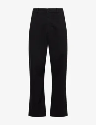 FRAME Relaxed-Fit Cotton-Canvas Chino Trousers