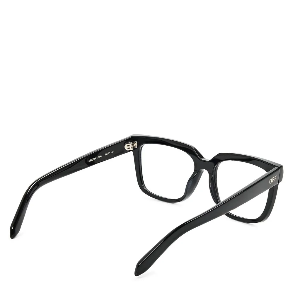 Off White Off Eyewear Style 84 99 in Black, additional product view 2