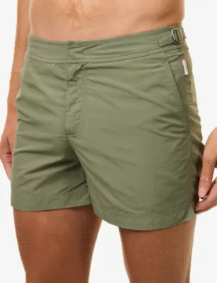 ORLEBAR BROWN Setter Swim Shorts in Herbal Green, additional product view 3
