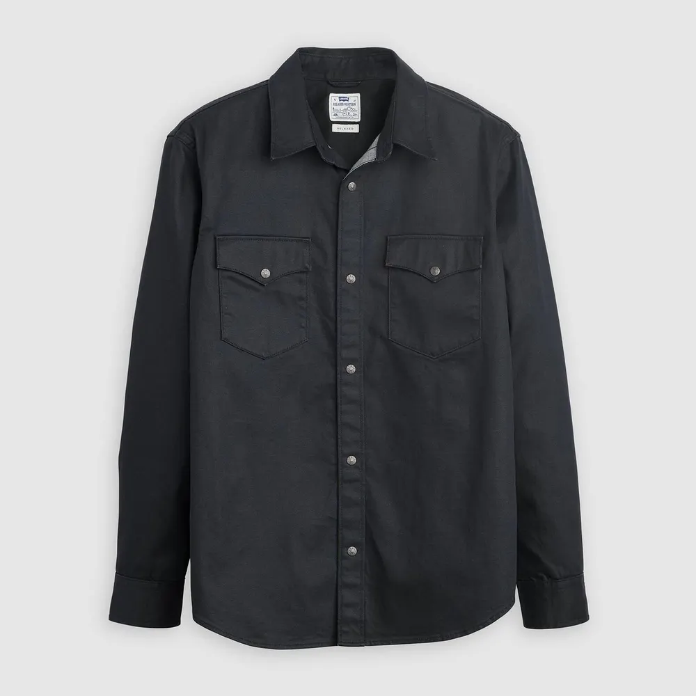 Levis Men's Long Sleeve Relaxed Fit Shirt