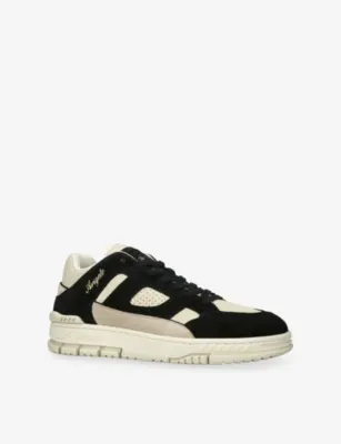 AXEL ARIGATO Area Suede Trainers - EUR 41 / 7 UK MEN in BLK/BEIGE, additional product view 3