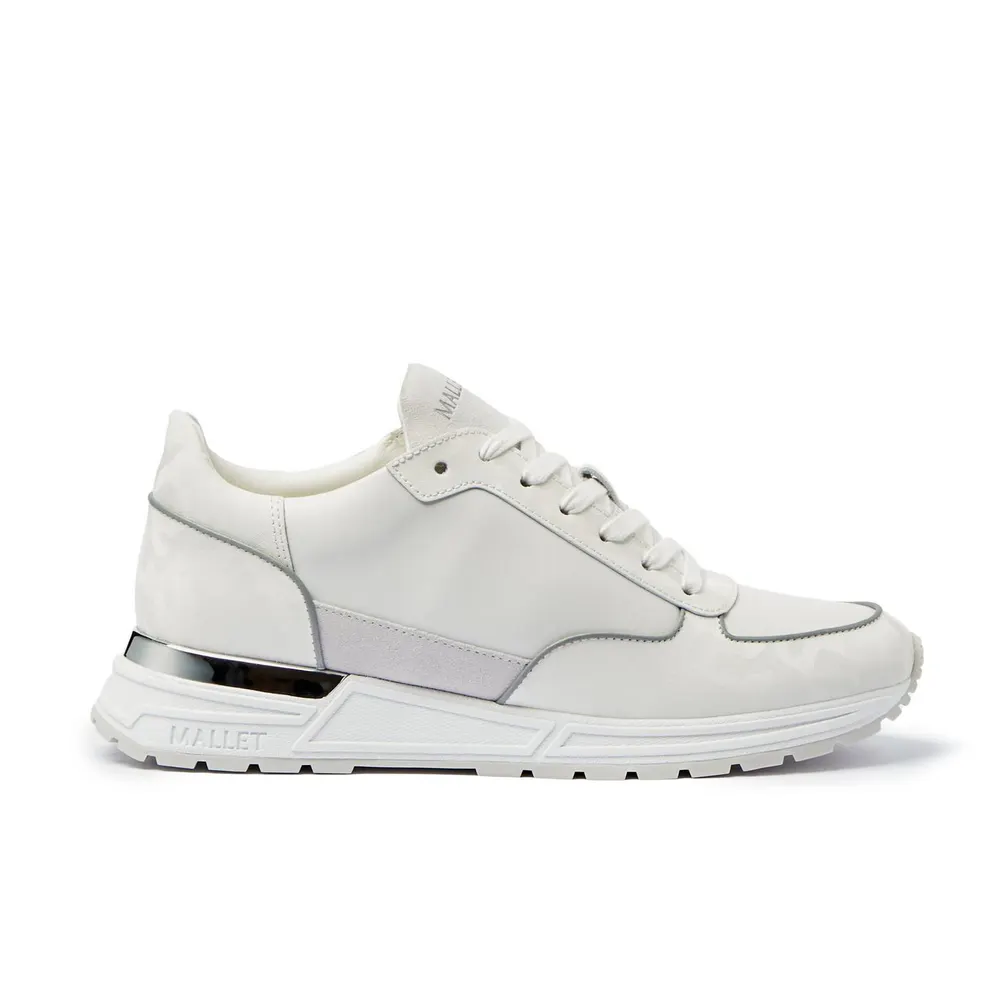 Mallet Popham Camo Trainers in Camo White – Footwear