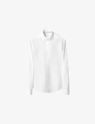 ETON Casual-Fit Long-Sleeve Linen Shirt - LIGHT BLUE detail 2