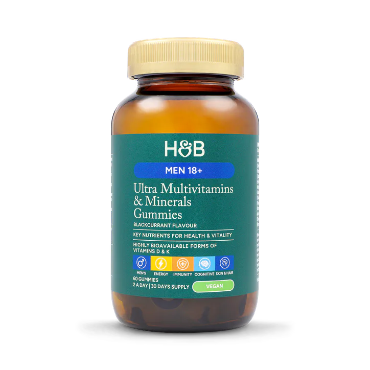 For Him Ultra Man 60 Blackcurrant Flavour Gummies