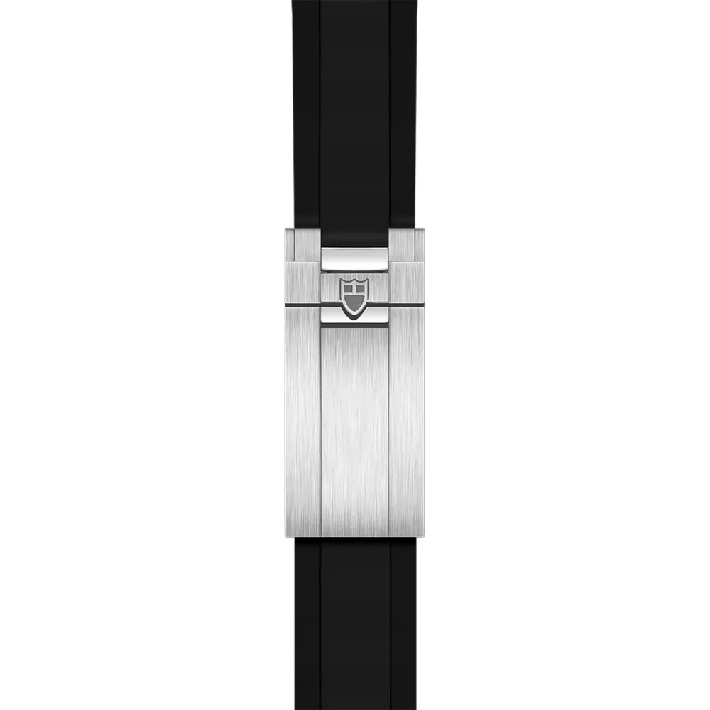 Tudor Black Bay 58 39mm Steel Case Rubber Strap Watch Black detail 2