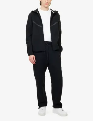 NIKE Technical Logo-Print Stretch-Woven Jogging Bottoms detail 2