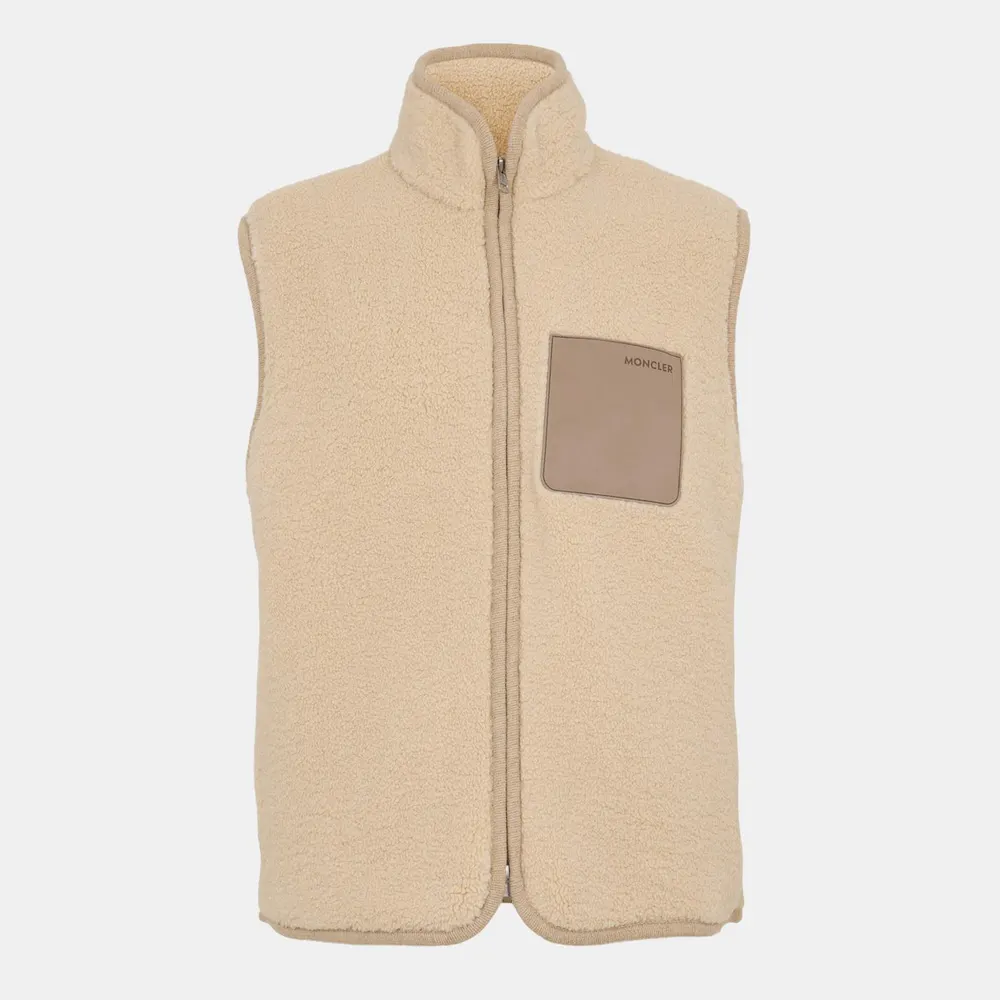 Moncler Men's Quilted Front Zip Gilet
