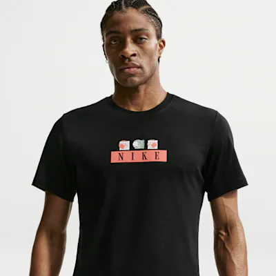 Nike Men's Basketball T-Shirt - Black in Black – Nike men's and unisex