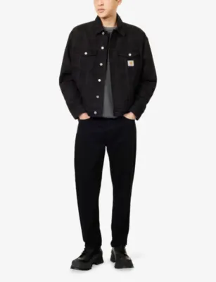 CARHARTT WIP Newel Pant Straight-Leg Denim Jeans detail 2