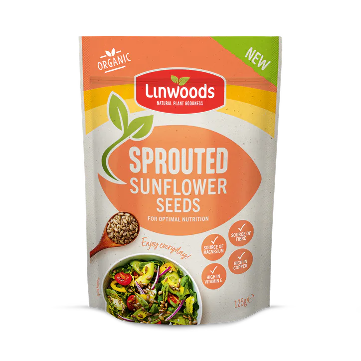 Linwoods Organic Sprouted Sunflower Seeds Seedy & Nutty 125 g