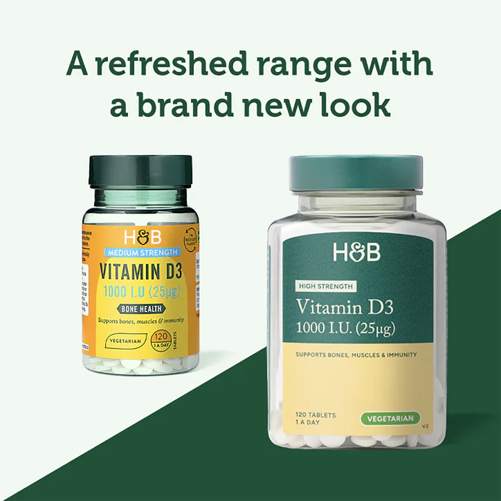 For Him Vitamin D 1000 I.U 25ug 120 Tablets, additional product view 3