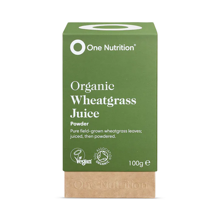 One Nutrition Organic Wheat Grass Juice Caps 500mg - 90's
