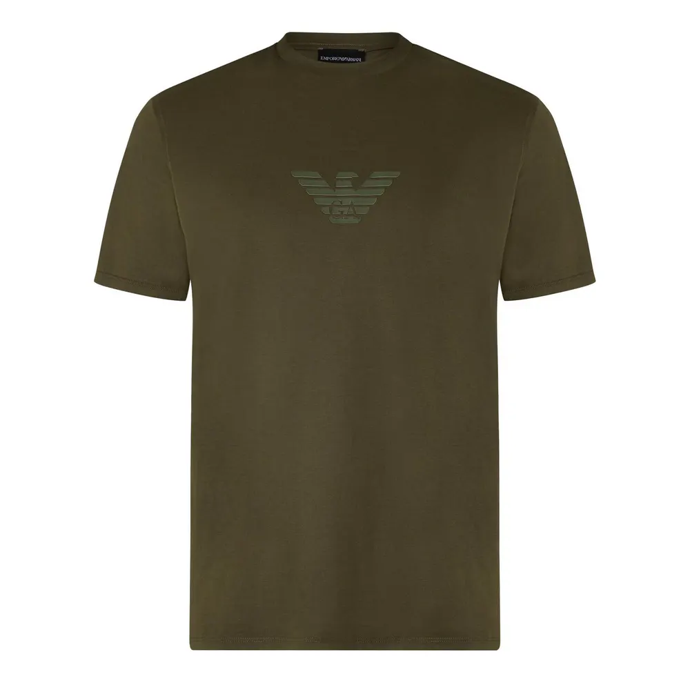 Emporio Armani Men's Cotton Crew-Neck Short-Sleeve T-Shirt