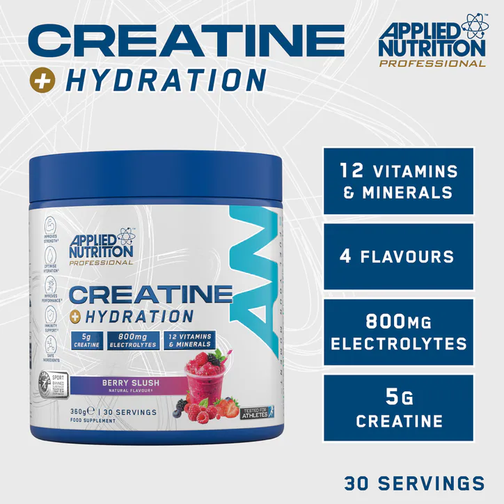 Applied Nutrition Creatine+ Hydration Powder Berry 300g detail 2