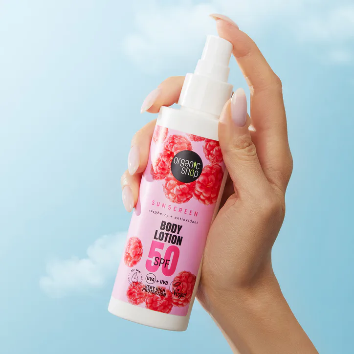 Organic Shop Sunscreen Body Lotion 50 SPF 150ml detail 3