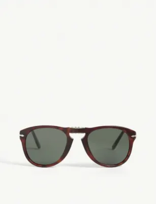 PERSOL Po2431 tortoiseshell square-frame sunglasses in HAVANA – Mens | Sunglasses | Square