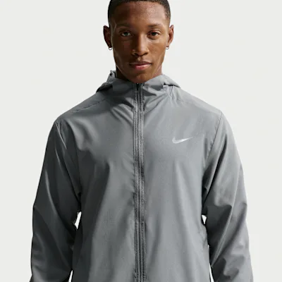 Nike Form Men's Dri-FIT Hooded Versatile Jacket - Smoke Grey