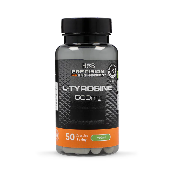Precision Engineered L-Tyrosine 500mg 50 Capsules
