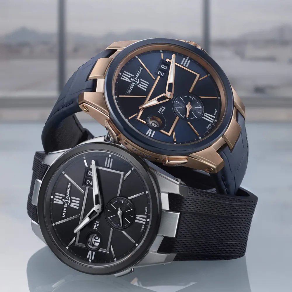 Ulysse Nardin Blast Dual Time 42mm Stainless Steel Case in Black, additional product view 2