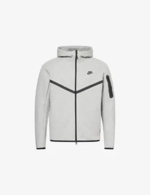 NIKE Technical Logo-Print Stretch-Woven Hoody
