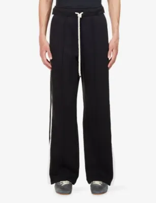 NAHMIAS Thermal Stripe Cotton-Jersey Jogging Bottoms detail 3