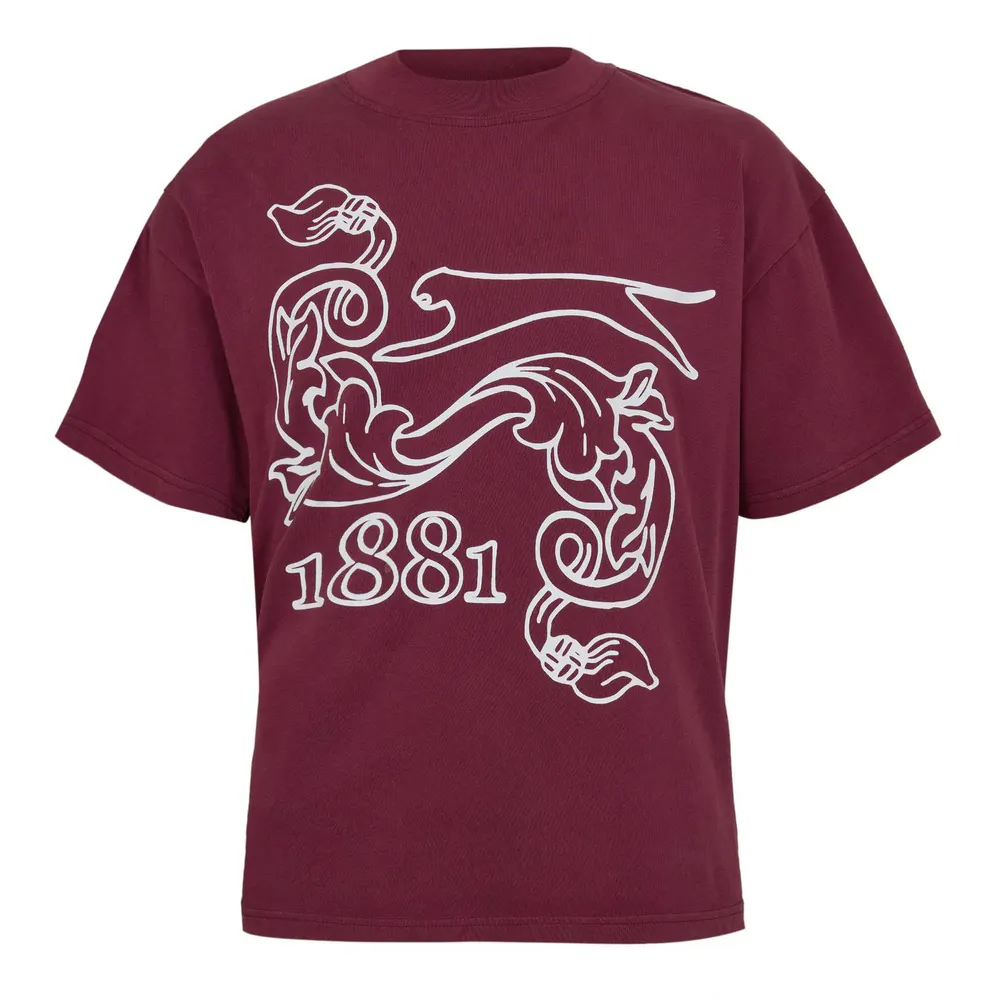 Slazenger Off-Court Off-Court Men’s Albert Tee in Burgundy – Clothing