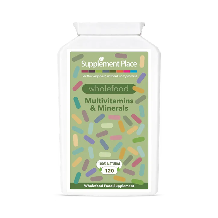 Supplement Place Wholefood Multivitamins & Minerals | 120 Capsules