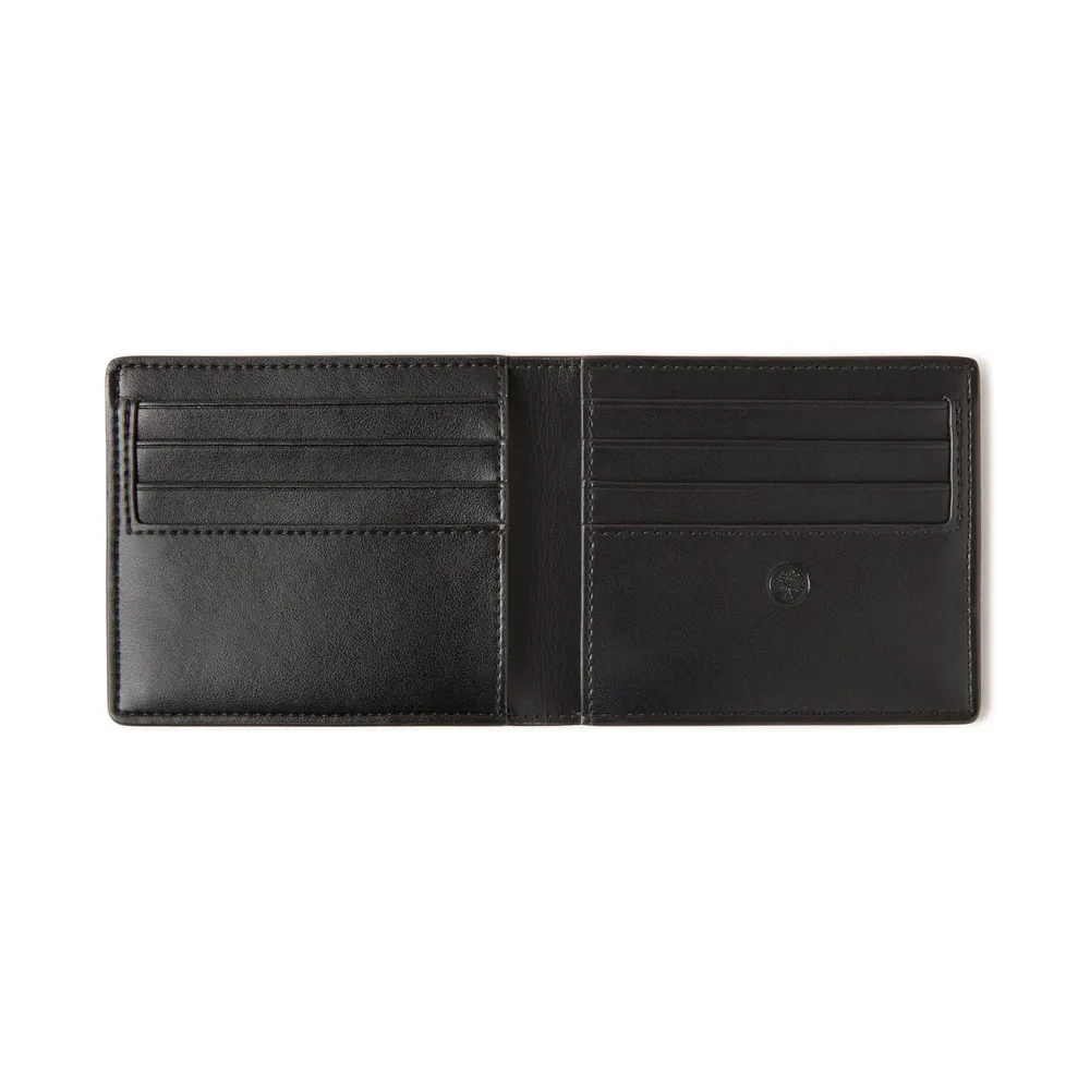 Mulberry Scotchgrain and Leather 8 Card Billfold Wallet in Mole-Cognac, additional product view 2