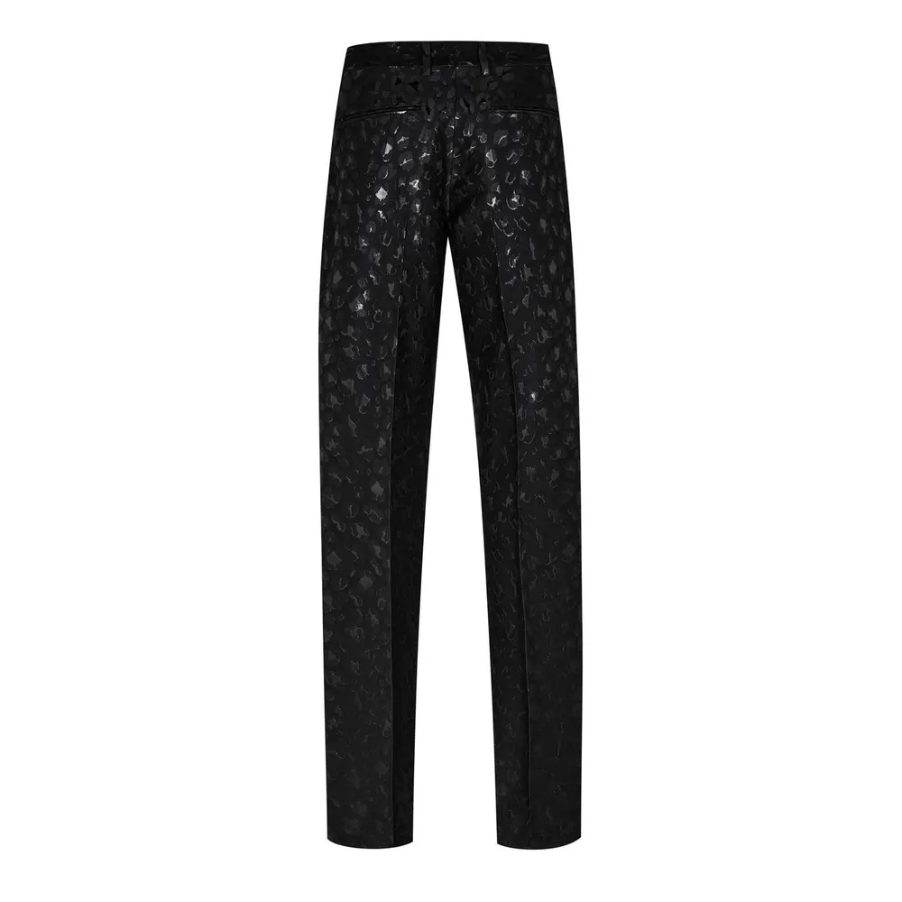 Versace Leopard-Print Trousers detail 2