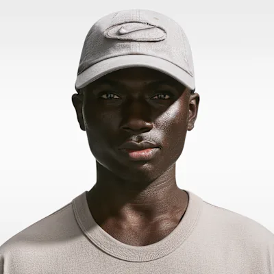Nike Club unstructured denim patch cap - College Grey/College Grey