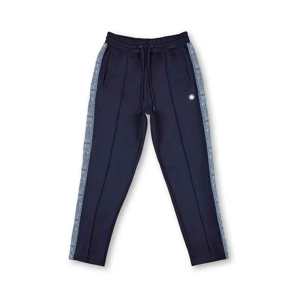 Pretty Green Men's Eclipse Paisley Open Hem Woven Joggers