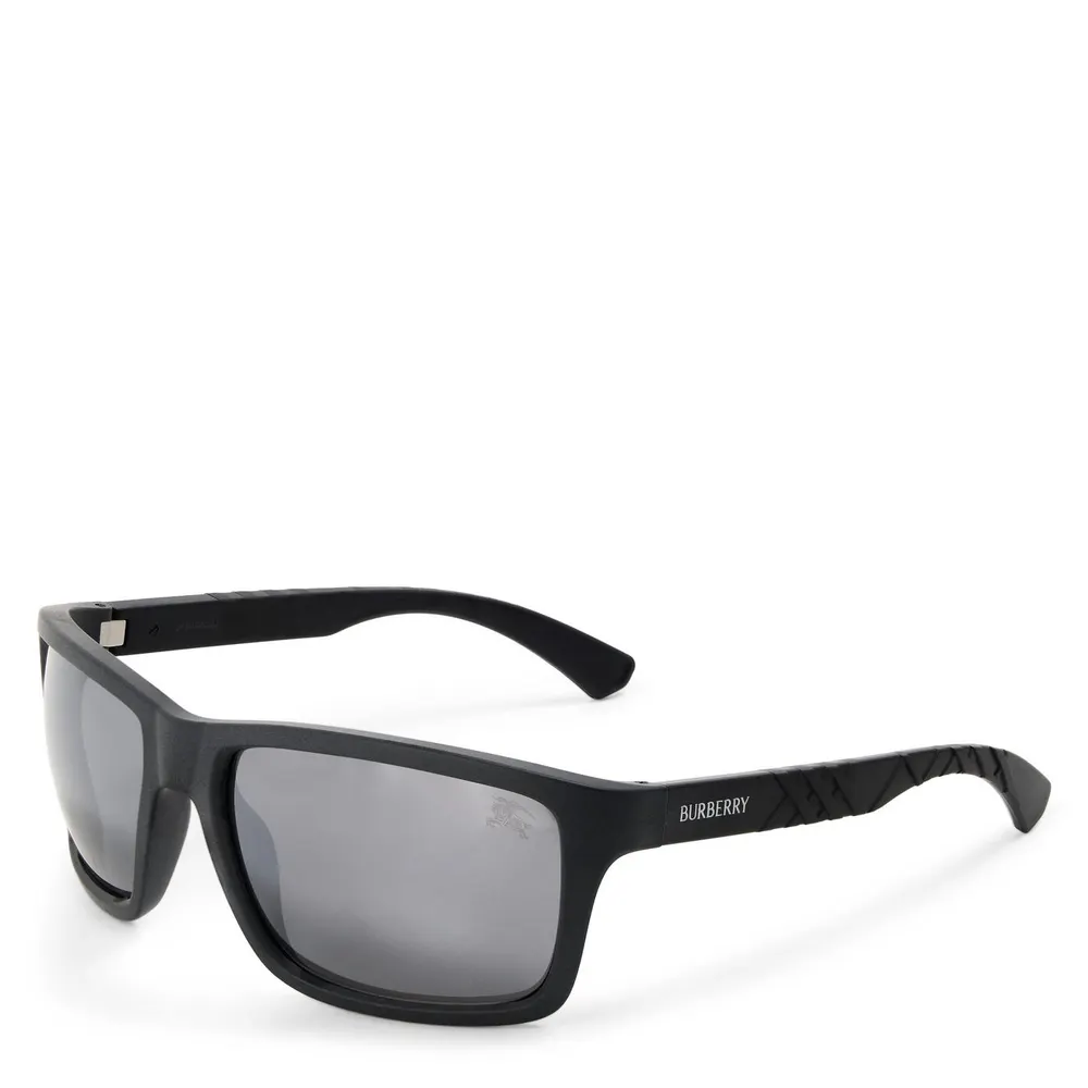 Burberry Men's 0BE4483 Oval Sunglasses