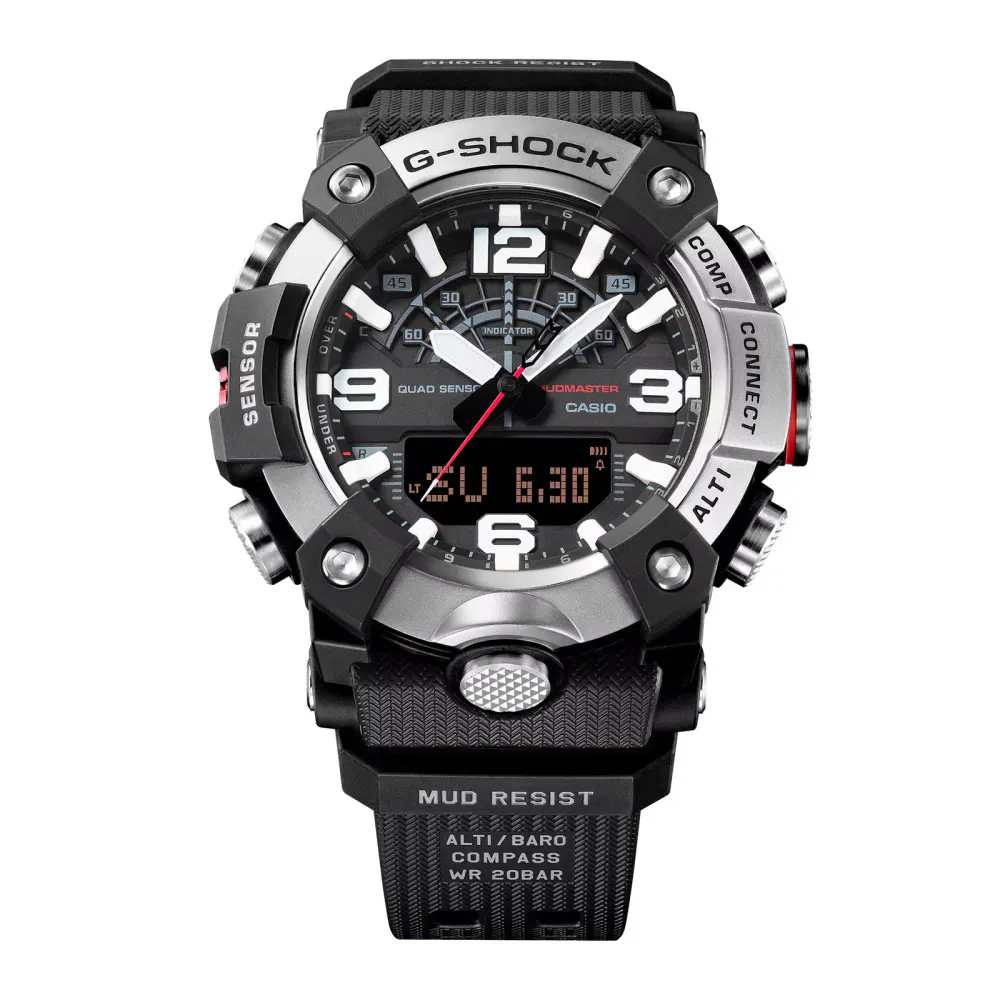 Casio G-SHOCK Master Of G-Land Mudmaster Stainless Steel 51.3mm Mens Watch Black detail 2