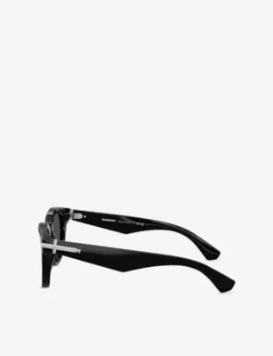 BURBERRY BE4439 Round-Frame Acetate Sunglasses detail 3