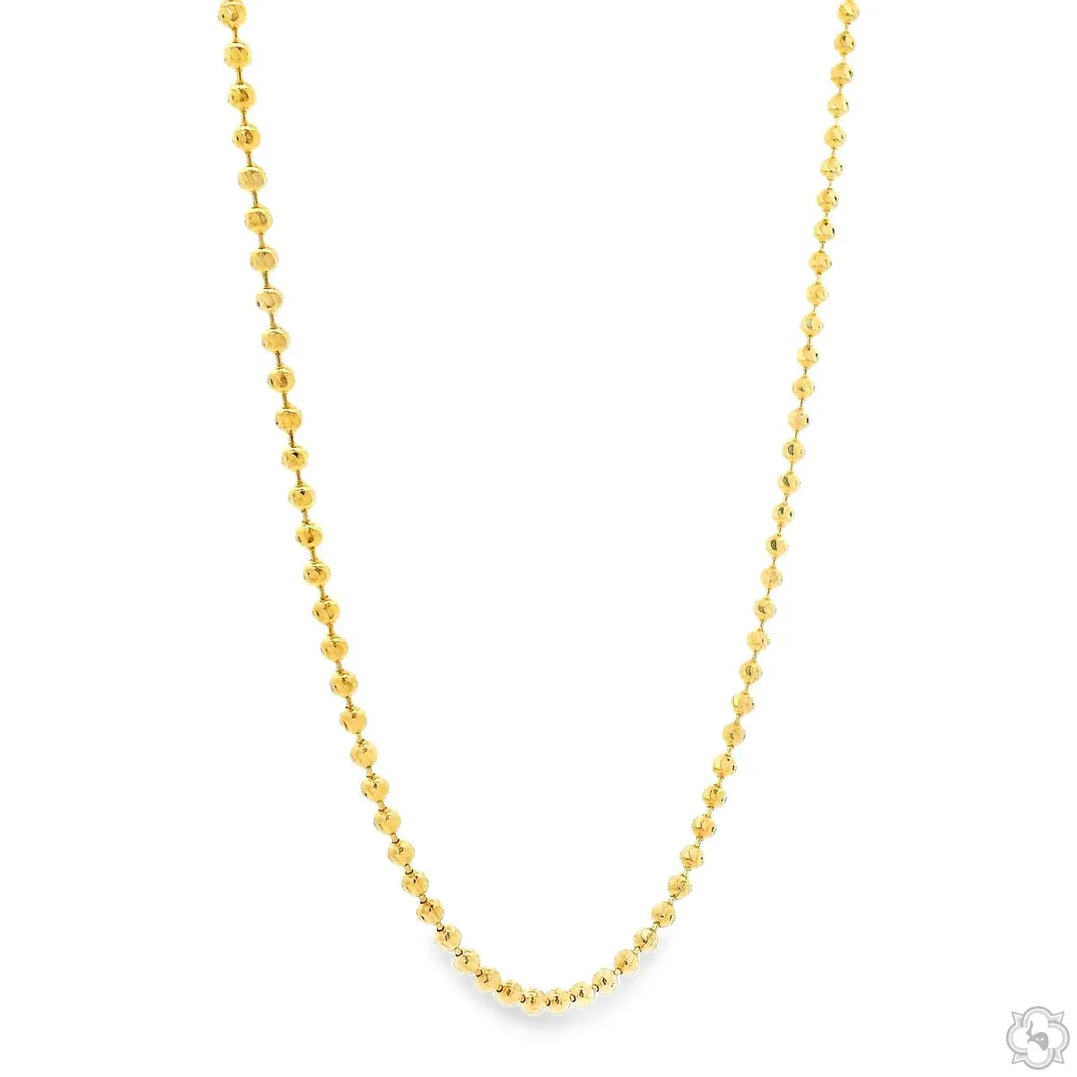 JALGAS - JOE RODEO CHAINS 14K Gold Moon Cut Chain 22 Inches 1.9mm 64562 in Rose / 22 Inches – Chain