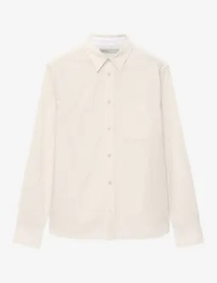 ALLSAINTS Judd Oversized Long-Sleeve Cotton Shirt