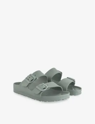 BIRKENSTOCK Arizona two-strap moulded sandals - EUR 46 / 12 UK MEN in PURE SAGE EVA, additional product view 3